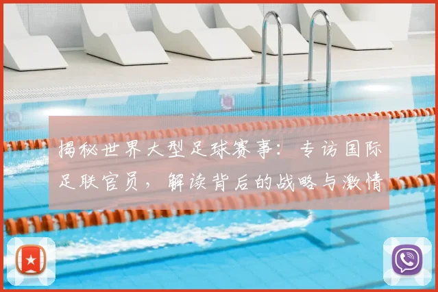揭秘世界大型足球赛事:专访国际足联官员,解读背后的战略与激情